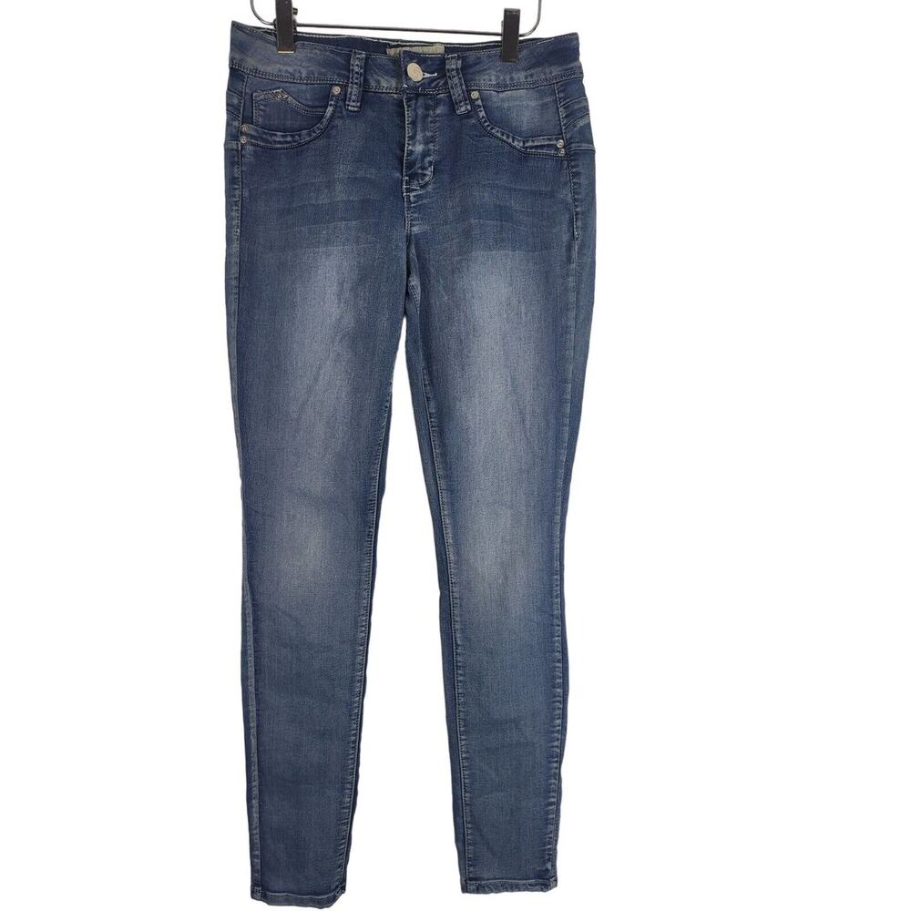 Royalty For Me Wanna Beta Butt Jeans 4 Womens Mid Rise‎ Skinny Leg